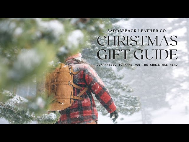 Need help shopping for gifts this Christmas? Check out our Saddleback Leather Christmas Gift Guide.