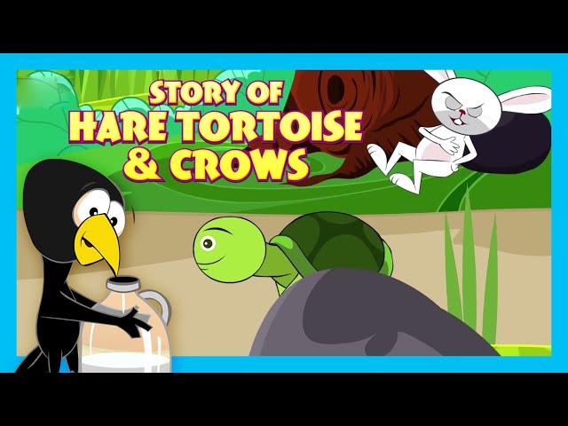 Story Of Hare Tortoise & Crow | Short Story for Children in English | Bedtime Stories In English
