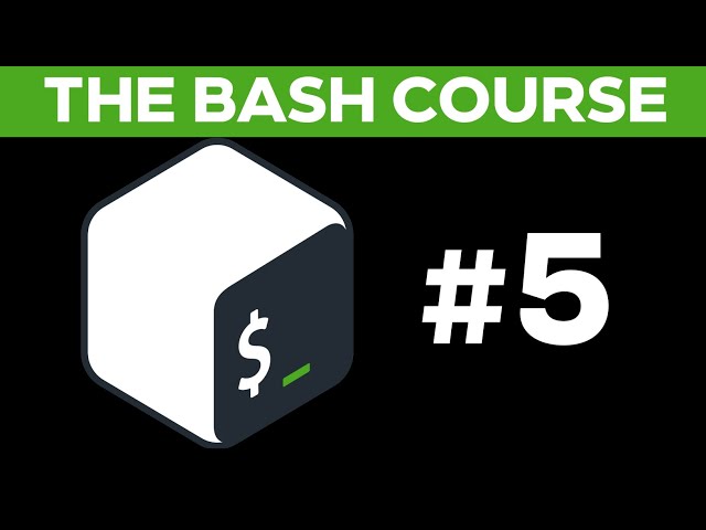The Bash Course:  Intermediate shell scripting! Lecture #5