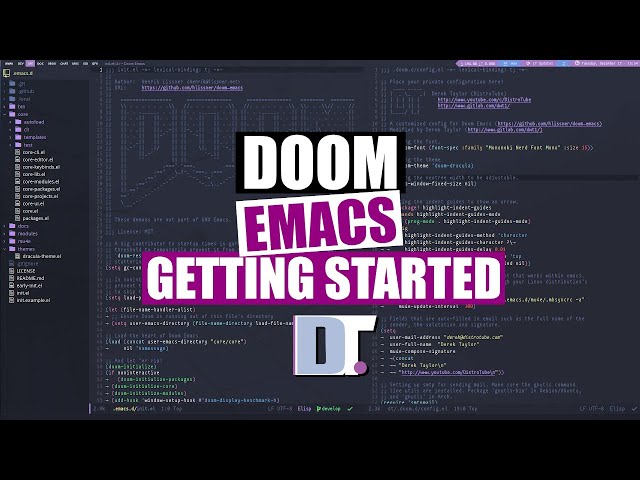 Getting Started With Doom Emacs