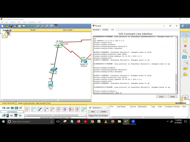 Link State Routing || OSPF Routing Protocol using Cisco Packet Tracer