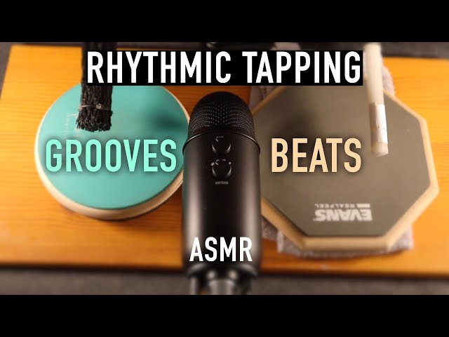 ASMR Rhythmic Tapping | Grooves & Beats | No Talking