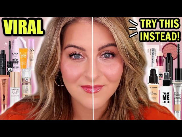 This or That?: *VIRAL vs NON-VIRAL* Affordable Makeup // you're buying the wrong stuff!