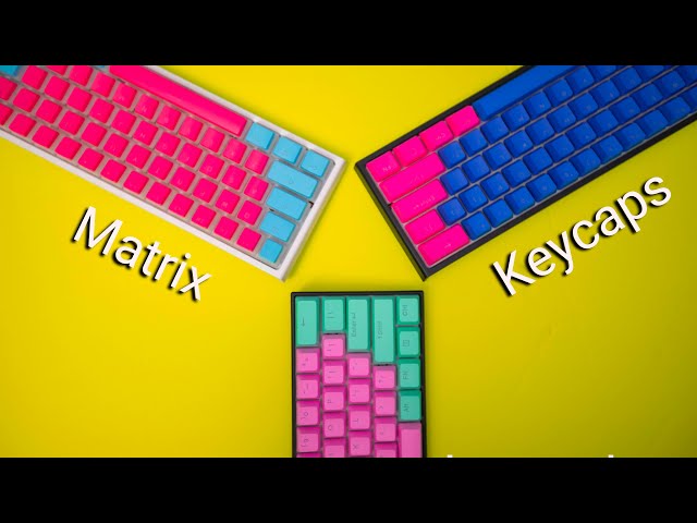 ARE MATRIX KEYCAPS WORTH IT??! NEW Pudding Keycaps And MORE!!!!