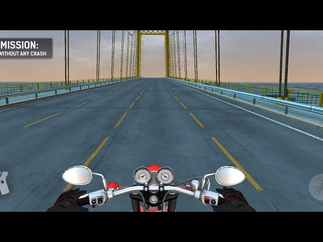 Moto rider gameplay