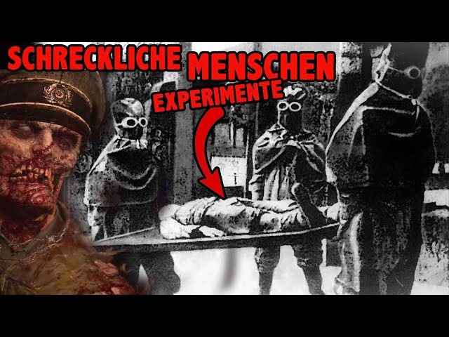 Schreckliche Menschen Experimente des Dritten Reiches Zombie Soldaten KlappspatenTV