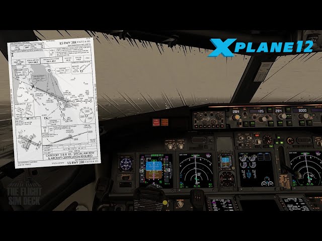 X-Plane 12 | Precision Approach 737-800 | Zibo Mod EA 2.1