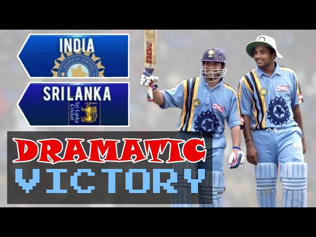 India's Tactical Brilliance against Sri Lanka | Sachin Tendulkar's Returning From with a Century