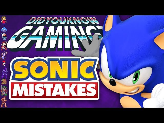 Mistakes in Sonic Games - Did You Know Gaming? Feat. Remix