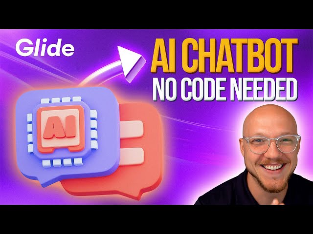 💬 Build an AI Chatbot with No Code (Glide Tutorial)