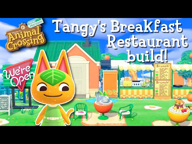 making a RESTAURANT on my island! (tangy is a small business owner)