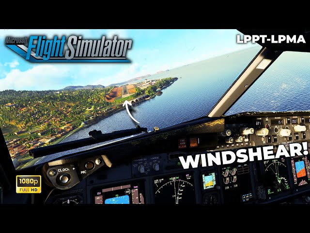 INSANE Approach and Landing: FULL FLIGHT to MADEIRA | Ryanair PMDG 737 | Microsoft Flight Simulator