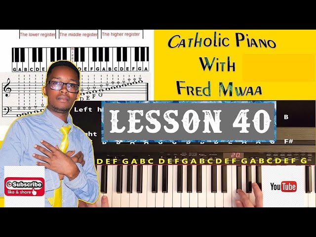 How to play Twende nyumbani mwa Bwana #lesson41 Catholic song on piano keyboard