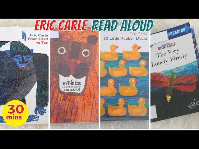 More Eric Carle Read Aloud Books Compilation | Learning Videos for Toddlers | Learn Animal Names