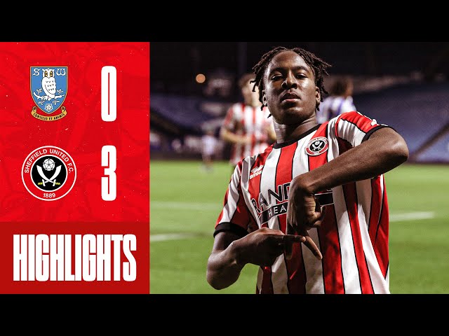 Sheffield Wednesday U21 0-3 Sheffield United U21 | Highlights | Marsh double in Derby Day win! ⚔️📈
