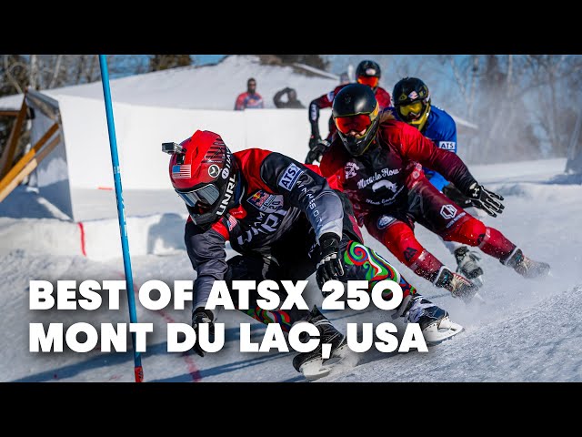 Best Moments from ATSX 250 Mont Du Lac, USA | 2020/21