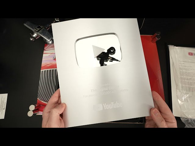 YouTube Silver Play Button Award Unboxing and Farewell for Now