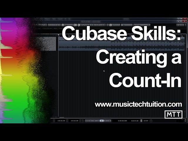 Cubase Skills: Creating a Count in