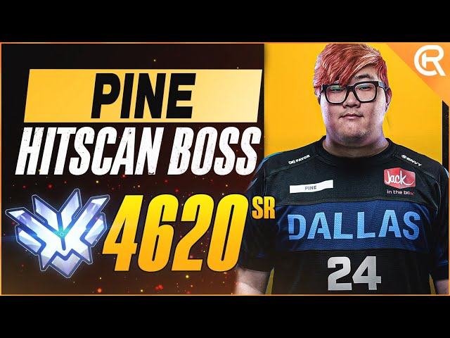 BEST OF PINE - BOSS OF HITSCANS | Overwatch Pine Montage