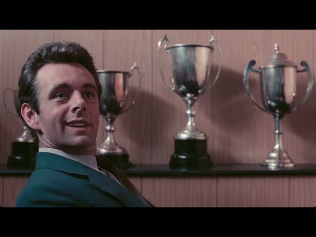 The Damned United - Brian Clough burns Don Revie's desk