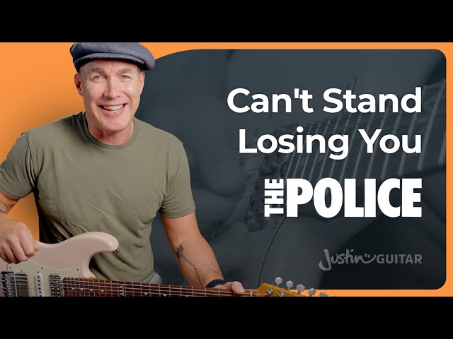 Can't Stand Losing You by The Police | Guitar Lesson