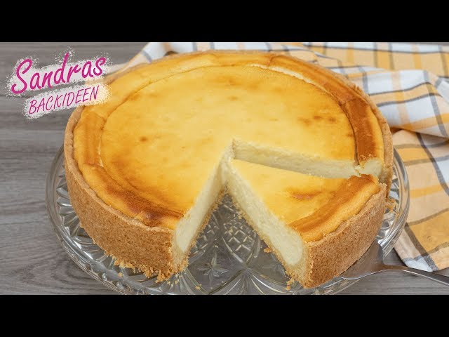 Käsekuchen - klassisch | leckeres und leichtes Rezept | Quark und Mürbeteig | Cheesecake Recipe