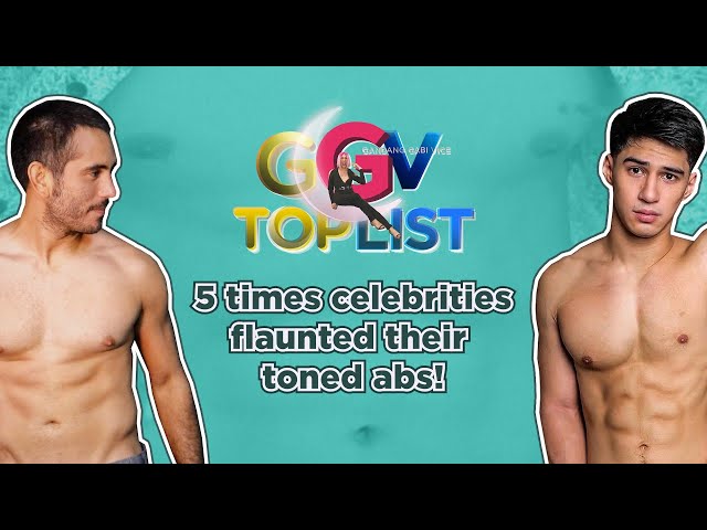 5 Times celebrities flaunted their toned abs | GGV Toplist
