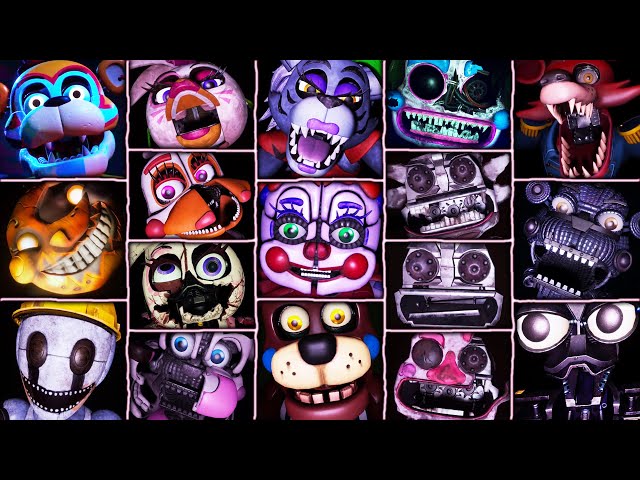 FNAF Help Wanted 2 - All Jumpscares