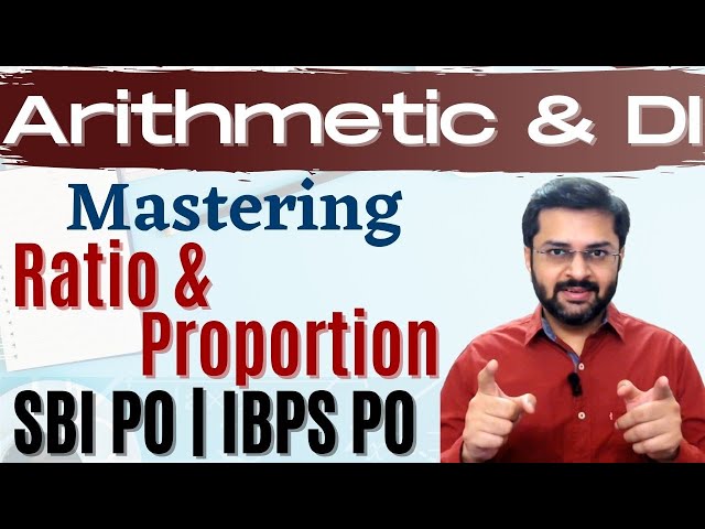 Ratio Proportions | SBI PO 2017 Online Classes #DAY 26