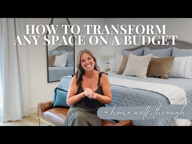 Affordable Ways to Refresh Your Home ||  Interior Design Tips & House Tour
