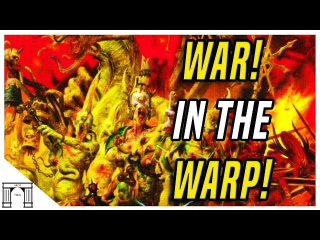 War In The Warp! The Constant Conflict Between The Gods Of Chaos And Legions Of Daemons!