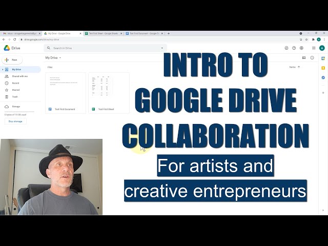 INTRO TO GOOGLE DRIVE COLLABORATION for Artists and Creative Entrepreneurs