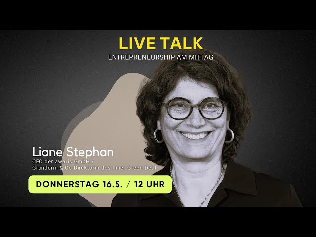 Live Talk mit Liane Stephan