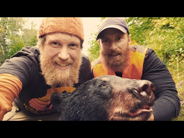IN Canada With The Wooded Beardsman Before 7 Day Wilderness Living Survival Challenge.