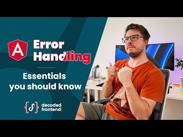 Error Handling in Angular - Complete Guide (2022)