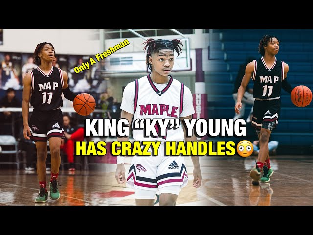 King Young Has Crazy Handles😳| Maple Hts Freshman Lefty Is NEXT UP‼️| Freshman Highlights