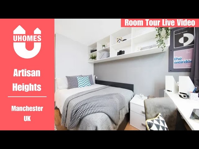 The Comfortable Student Accommodation In Manchester - Artisan Heights [Room Tour]