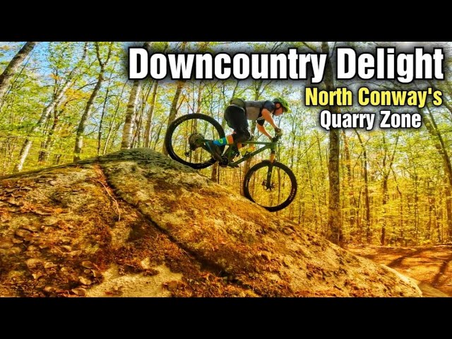 Downcountry Delight | Mountain Biking North Conways Redstone Quarry Zone