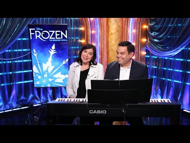 FROZEN songwriters Kristen Anderson-Lopez and Robert Lopez on bringing the show to Broadway