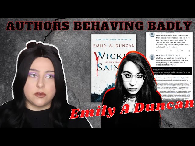 EMILY A DUNCAN | AUTHORS BEHAVING BADLY