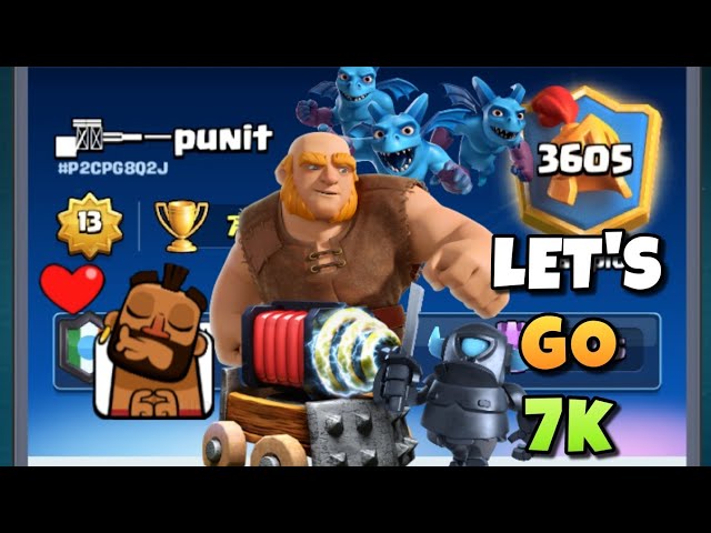 giant sparky top ladder gameplay, road to 7k #topladder