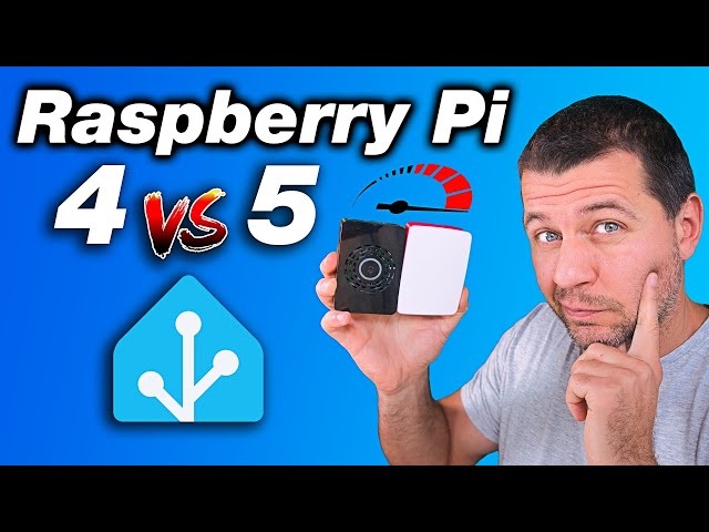 Home Assistant on Raspberry Pi 5 vs Raspberry Pi 4 | SPEED Comparison!