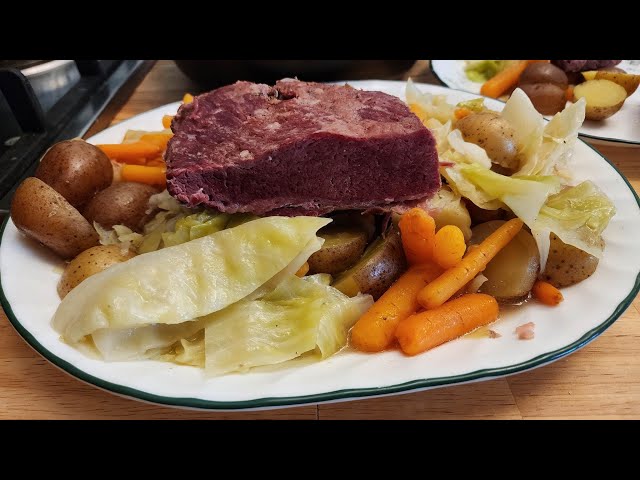 Corned Beef and Cabbage - Heirloom Recipe - Irish Pot Roast - One Pot Meal - The Hillbilly Kitchen
