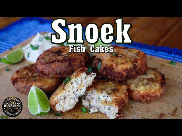 Crispy Fried Snoek Fish Cakes Recipe | South African Recipes | How to make | Snoek Recipes | Braai