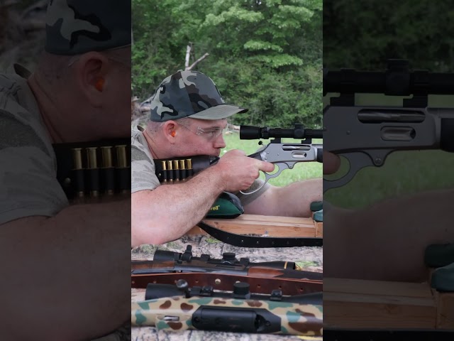 Marlin 1895 Trapper ACCURACY CHALLENGE! (45-70 Winchester JHP)