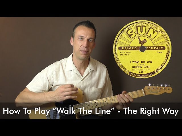 How To Play "I Walk The Line" The Right Way - Johnny Cash Lesson