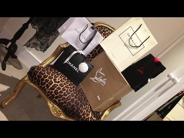 My Luxury Birthday Haul | Harrods, Chanel, Christian Louboutin, Show Dry