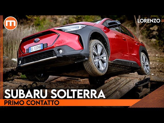 Subaru Solterra | Diversamente INTEGRALE. Il SUV ELETTRICO scappa in natura. Prova in OFFROAD