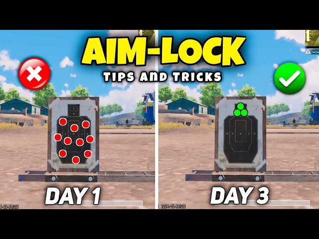AIM-LOCK Tips and Tricks For More Headshot Accuracy 💯💪 How To Improve Aim in Bgmi