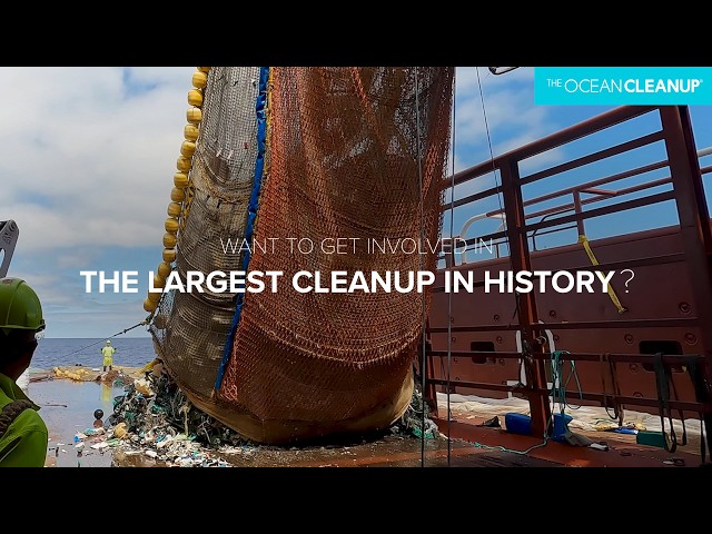 Join the Largest Cleanup in History | Fundraise for The Ocean Cleanup